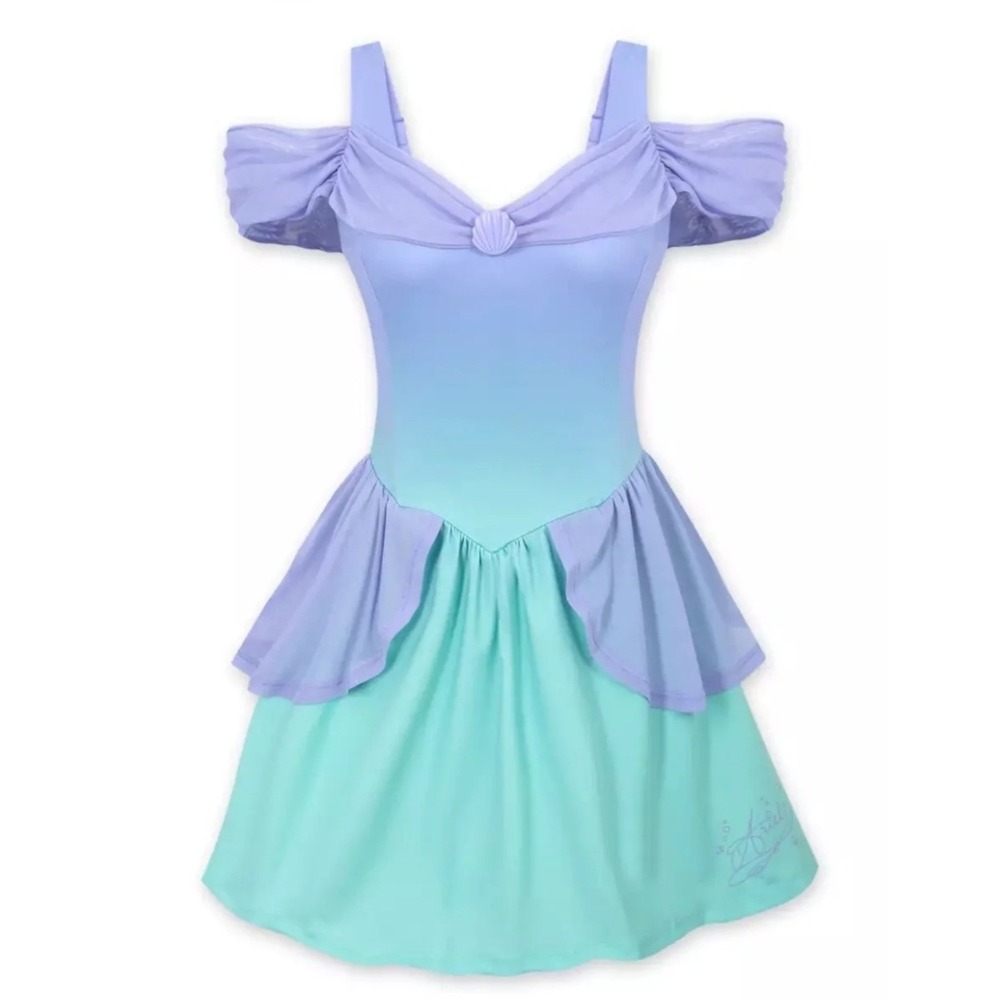 NWT Disney Parks Her Universe Ariel Little Mermaid Athletic Dress P Skort XL